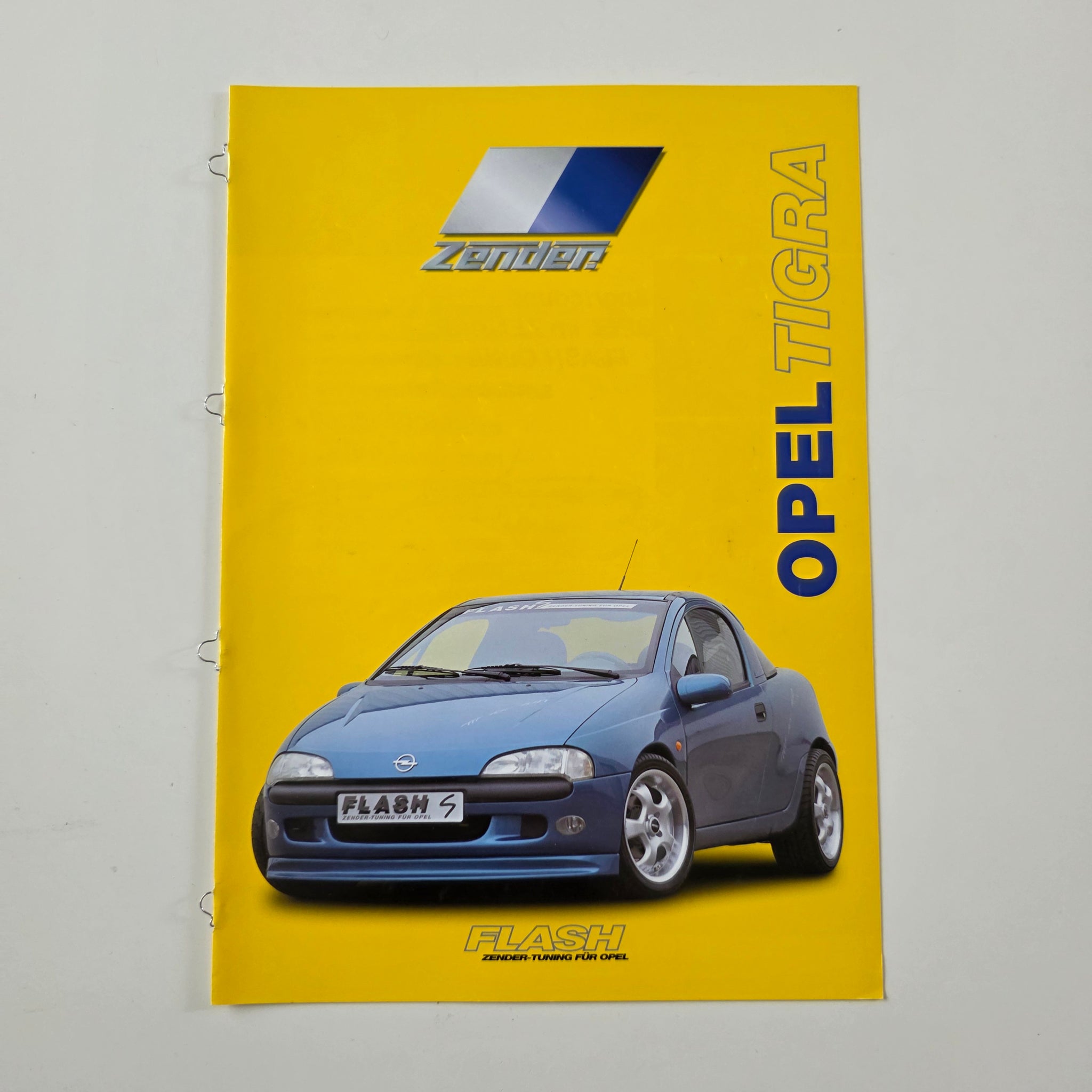 オペル ティグラ カタログ OPEL TIGRA Zender Tuning Opel Tigra Brochure – Best VW Parts