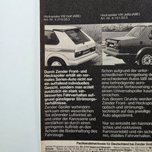 Load image into Gallery viewer, Zender Spoiler Tuning Poster
