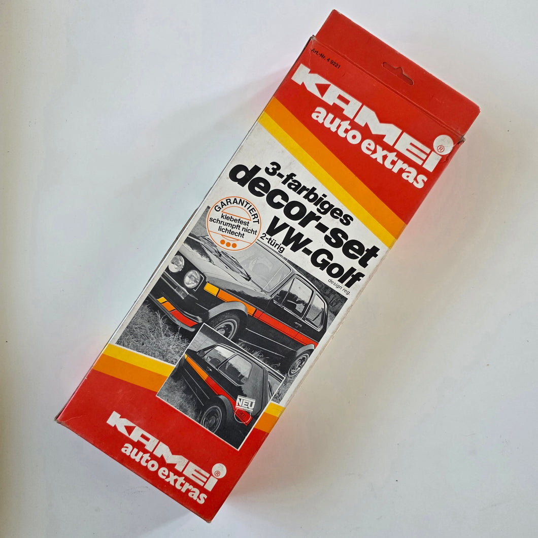 Kamei Tuning Side Stripe Decal Set Golf Mk1