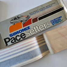 Load image into Gallery viewer, Simonz Custom Striping Decal Set Red Tones
