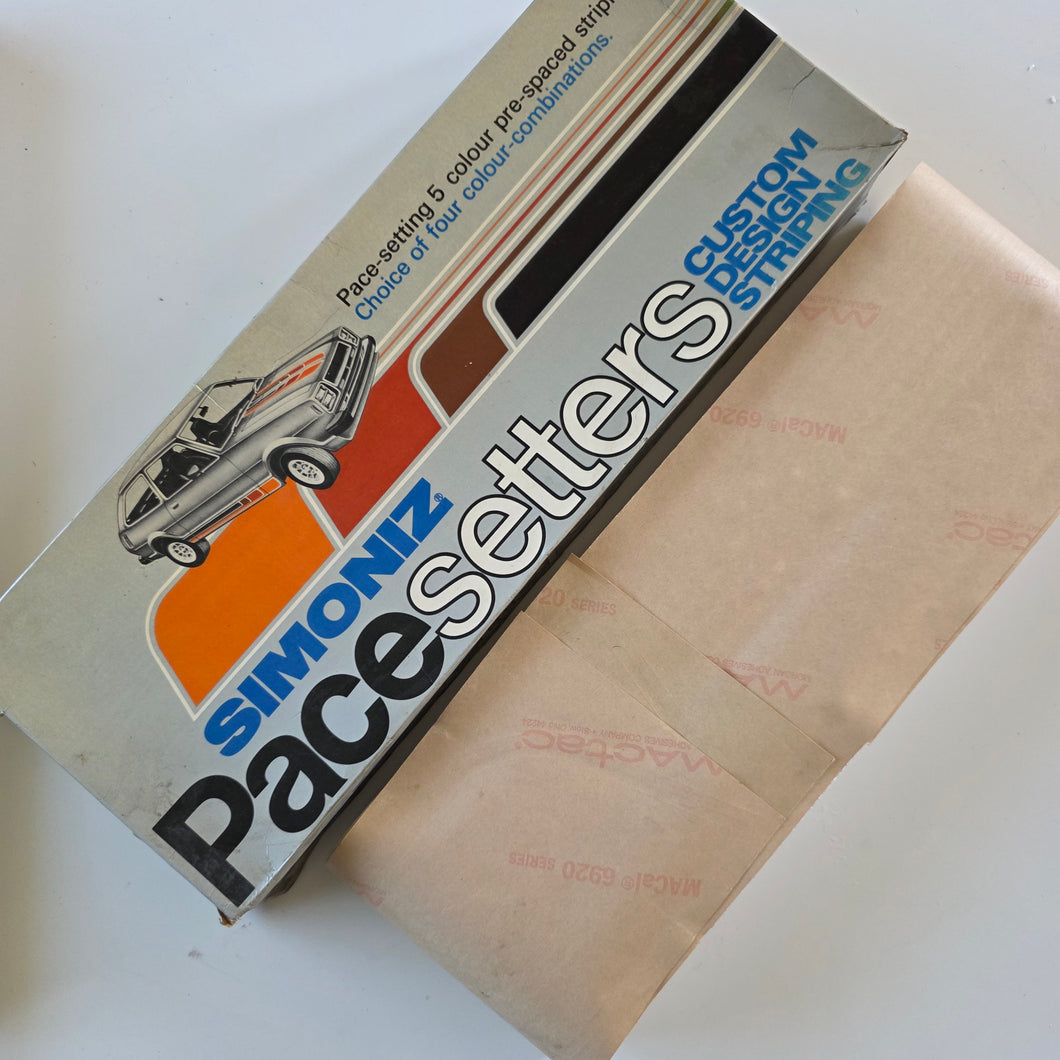 Simonz Custom Striping Decal Set Green Tones