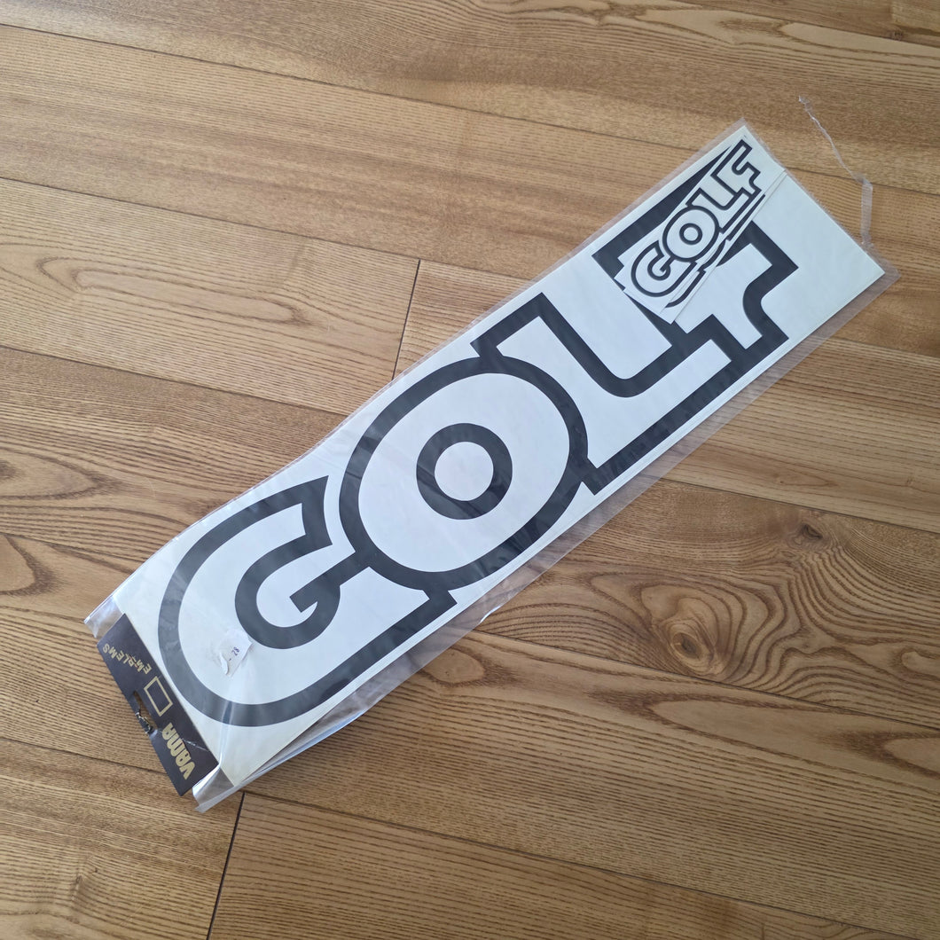 Black Golf Decal Set Golf Mk1/Mk2/Mk3