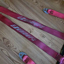 Load image into Gallery viewer, Red Zender Tuning Seat Belt Set
