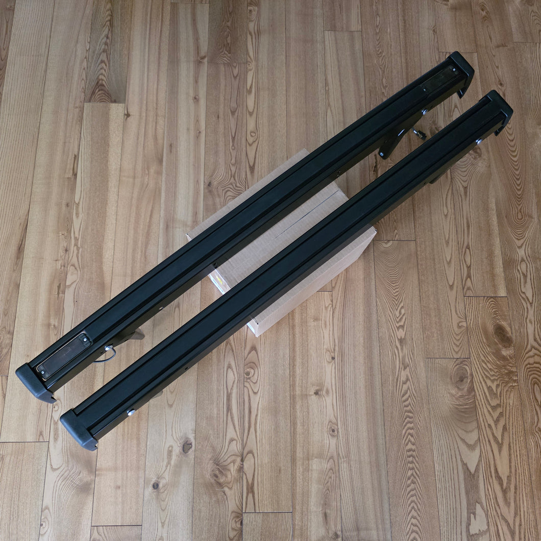 Black Euro Metal Bumper Set Golf Mk1 GTI