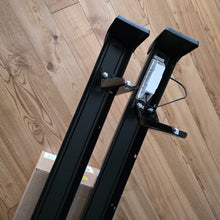 Load image into Gallery viewer, Black Euro Metal Bumper Set Golf Mk1 GTI
