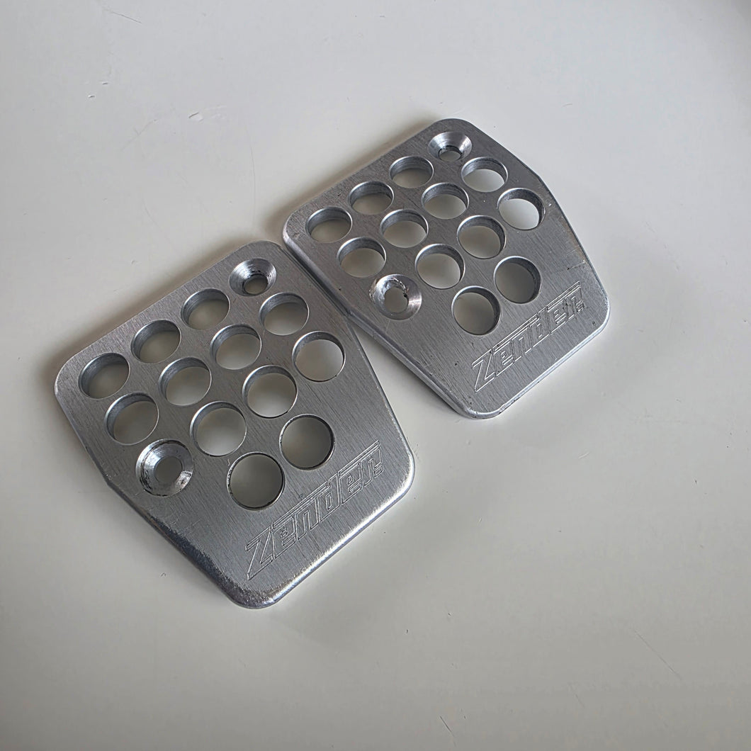 Zender Alu Pedal Set (Brake + Clutch)