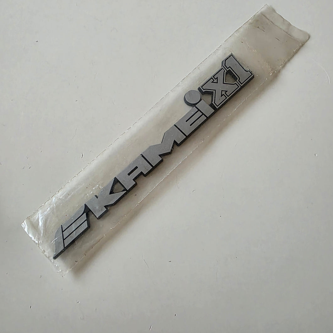Kamei X1 Tuning Badge