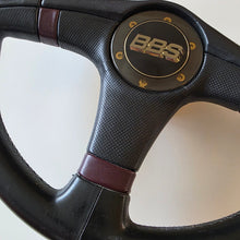 Load image into Gallery viewer, Three Spoke BBS Steering Wheel
