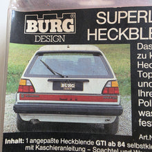 Load image into Gallery viewer, BURG Reflective &quot;GTI&quot; Trunk Decal Golf Mk2
