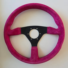 Load image into Gallery viewer, Pink Seude SELM Steering Wheel
