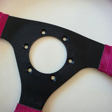 Load image into Gallery viewer, Pink Seude SELM Steering Wheel
