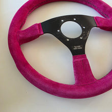 Load image into Gallery viewer, Pink Seude SELM Steering Wheel
