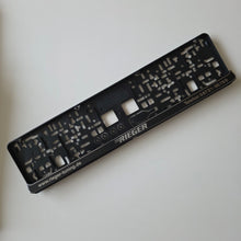 Load image into Gallery viewer, Rieger Tuning Licence Plate Holder
