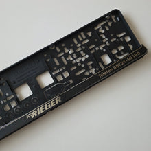 Load image into Gallery viewer, Rieger Tuning Licence Plate Holder
