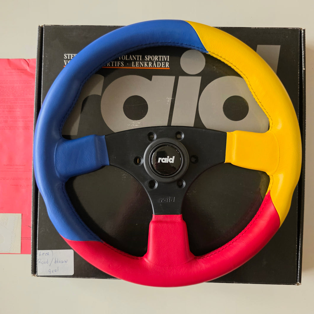 Raid Multicolor Steering Wheel