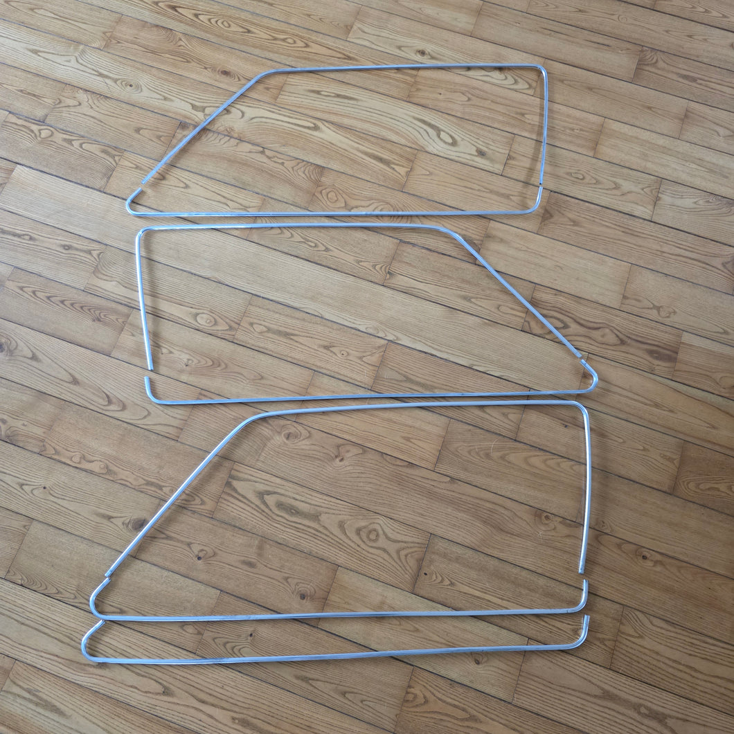 Front Door Chrome Window Trim Golf/Jetta Mk1 (2 Doors)