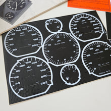 Load image into Gallery viewer, MHW Cabron Look Cluster Face Decal Set Mk3 200 - 260 km/h
