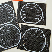 Load image into Gallery viewer, MHW Cabron Look Cluster Face Decal Set Mk3 200 - 260 km/h
