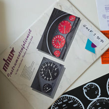 Load image into Gallery viewer, MHW Cabron Look Cluster Face Decal Set Mk3 200 - 260 km/h
