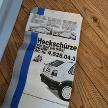 Load image into Gallery viewer, Zender Tuning Rear Lower Valance Golf Mk2
