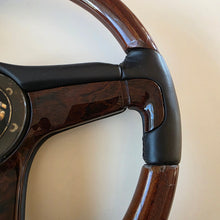 Load image into Gallery viewer, Woodgrain BBS Steering Wheel
