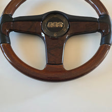 Load image into Gallery viewer, Woodgrain BBS Steering Wheel
