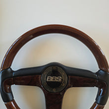 Load image into Gallery viewer, Woodgrain BBS Steering Wheel
