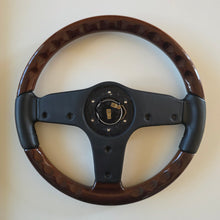 Load image into Gallery viewer, Woodgrain BBS Steering Wheel
