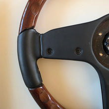 Load image into Gallery viewer, Woodgrain BBS Steering Wheel
