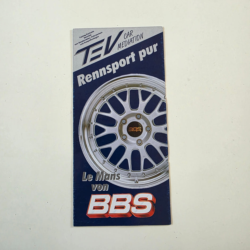 BBS Motorsport Porsche Brochure