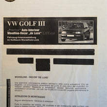 Load image into Gallery viewer, Prestige Wooden Dashboard Trim Set Golf Mk3
