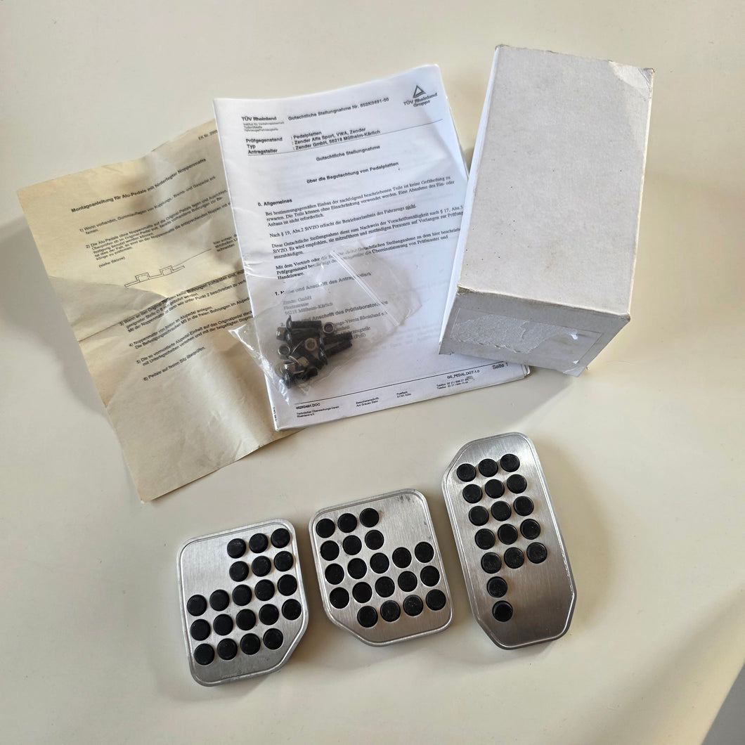 Zender Tuning Alu Pedal Set