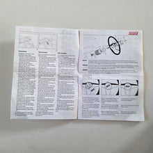 Load image into Gallery viewer, BBS Steering Wheel Paperwork
