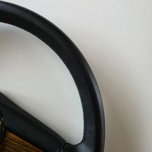 Load image into Gallery viewer, BBS "Zebrano Wood" Four Spoke Spoke Steering Wheel
