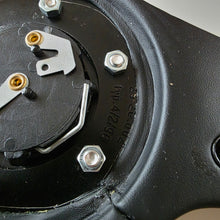 Load image into Gallery viewer, BBS "Zebrano Wood" Four Spoke Spoke Steering Wheel
