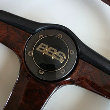 Load image into Gallery viewer, Woodgrain BBS Steering Wheel
