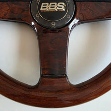 Load image into Gallery viewer, Woodgrain BBS Steering Wheel
