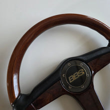 Load image into Gallery viewer, Woodgrain BBS Steering Wheel
