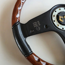 Load image into Gallery viewer, Woodgrain BBS Steering Wheel
