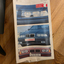 Load image into Gallery viewer, Kamei Headlight Eyebrow Spoiler Set BMW E36

