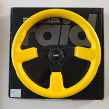 Load image into Gallery viewer, Raid Yellow Steering Wheel (355mm)
