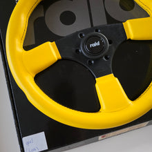 Load image into Gallery viewer, Raid Yellow Steering Wheel (355mm)
