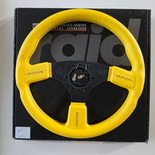 Load image into Gallery viewer, Raid Yellow Steering Wheel (355mm)
