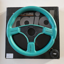 Load image into Gallery viewer, Raid Green Steering Wheel (355mm)

