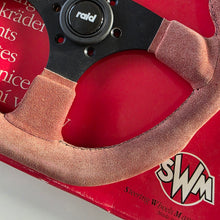 Load image into Gallery viewer, Raid (SWM) Pink Suede Steering Wheel (355mm)
