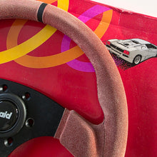 Load image into Gallery viewer, Raid (SWM) Pink Suede Steering Wheel (355mm)
