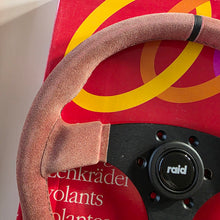 Load image into Gallery viewer, Raid (SWM) Pink Suede Steering Wheel (355mm)
