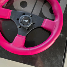 Load image into Gallery viewer, Raid Pink Steering Wheel (315mm)
