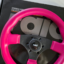 Load image into Gallery viewer, Raid Pink Steering Wheel (315mm)
