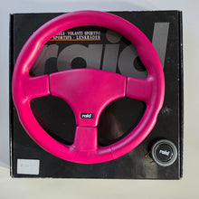 Load image into Gallery viewer, Raid Pink Steering Wheel (335mm)

